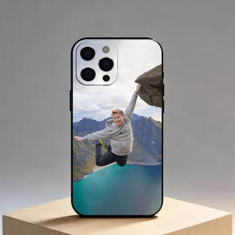 Магнус Мидтб Чехол для телефона для iPhone 17,16,15,14,13,12,11 Plus,Pro Max,XS,Мягкий силиконовый черный чехол