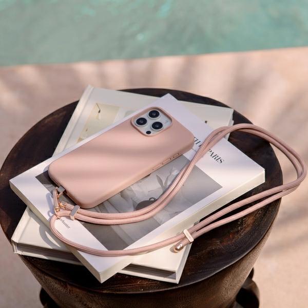 UNIQ Coehl Creme iPhone 16 Pro Max 6.9" Magnetic Charging Case Pink/Ballet Pink