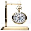 Часы настольные из латуни ручной работы – винтажный морской дизайн, 15,24 см