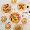 VISIONS Corning Amber 8-Piece Dinnerware Set