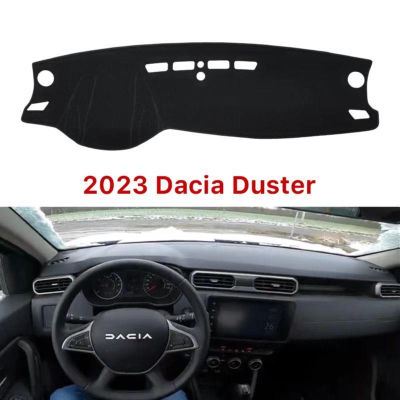 Декор Салона Автомобиля Накладка на Панель Приборов Ковер-Накидка Для RENAULT DUSTER DACIA DUSTER + Коврик-Подкладка на Панель от Солнца