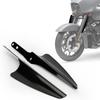 1 пара черного алюминиевого сплава кронштейна ветрового стекла мотоцикла для переднего амортизатора Harley
