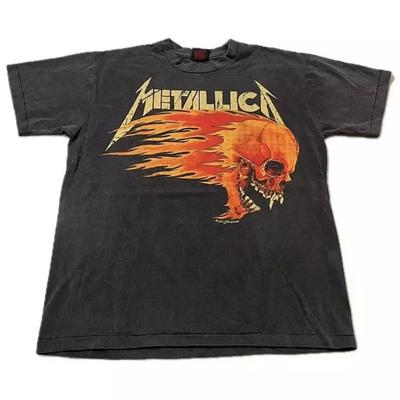 Винтажная футболка Metallica Summer Sh*t 1994 года, размер L, футболка с одинарной строчкой, репринт
