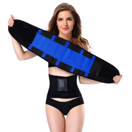 Sport Waist Trimmer Training Belt Weight Loss Burn Fat Body Shaper Elastic Strap
