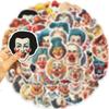 10/50Pcs Cartoon Circus Clown Stickers Joker Graffiti Stickers for DIY Luggage Laptop Skateboard Motorcycle Bicycle Stickers