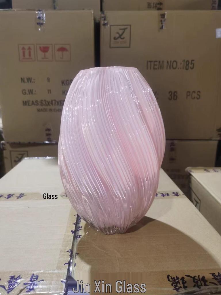 Стеклянная ваза для свежих или сухих цветов - Элегантный французский гидропонный домашний декор