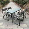 Portable Folding Field Command Table and Chair Set