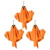 3 Pcs Halloween Hanging Ghosts 19.6" LED Light Up Outdoor Flying White Ghost for Front Yard Patio Lawn Garden Party Decor