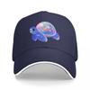 Jewel turtle - pastel Baseball Cap Designer Hat Luxury Unisex cap sun caps Uv Protection Solar  Women's Beach Outlet Unisex's