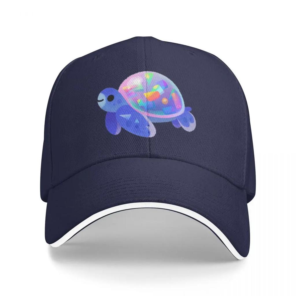 Jewel turtle - pastel Baseball Cap Designer Hat Luxury Unisex cap sun caps Uv Protection Solar Women's Beach Outlet Unisex's