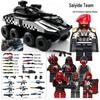 Набор строительных блоков Минифигурка Боевой Машины Пехоты Cross Delta LAV-G1