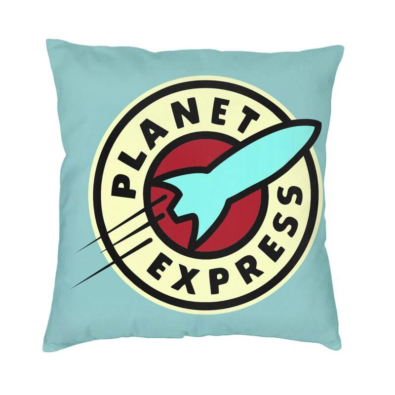 Наволочка Planet Express 40*40 см, украшение для дома, космическая ракета, космический корабль, наволочка, квадратное постельное белье, наволочка для дивана