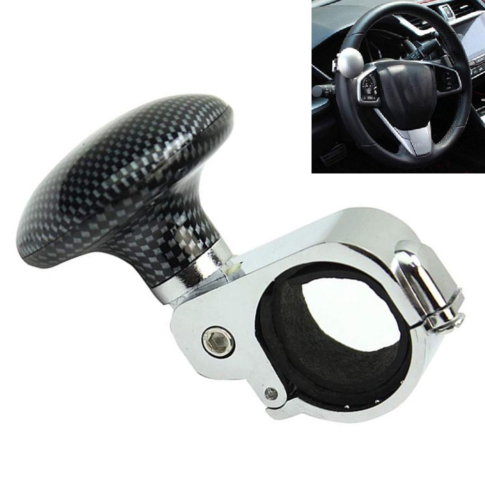 Автомобили Автозапчасти Вспомогательное колесо Ручка управления Автомобильный шариковый усилитель рулевого управления Стильное волокно из углеродного волокна