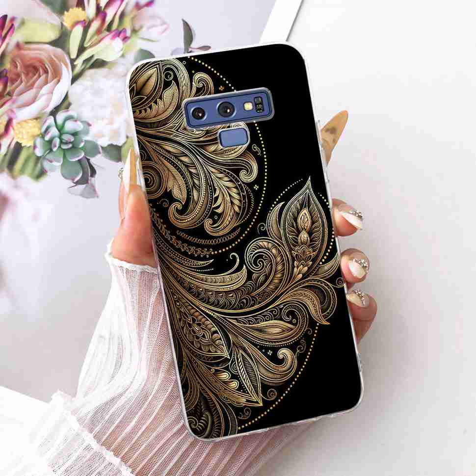 For Samsung Note 9 SM-N960F Case Unique Art Painted Cover Soft Slim Phone Case For Samsung Galaxy Note9 Silicone Bumper