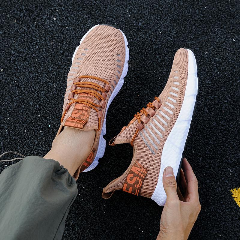 Fashion Men's Shoes Sneakers 2025 Lightweight Platform Mesh Breathable Summer Hollow Casual Outdoor Running Vulcanized Shoes