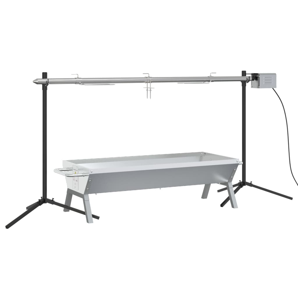 Rotisserie Grill Automatic Stainless Steel