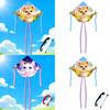 Animal Kite Dog 3d Polyester Triangle Flying Toy For Outdoor Recreation