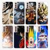Dragonball Z Saiyan Transparent Silicone Cover For Samsung Galaxy S22 Pro S21 S20 FE Ultra S10 S10E Lite S9 Plus Phone Case