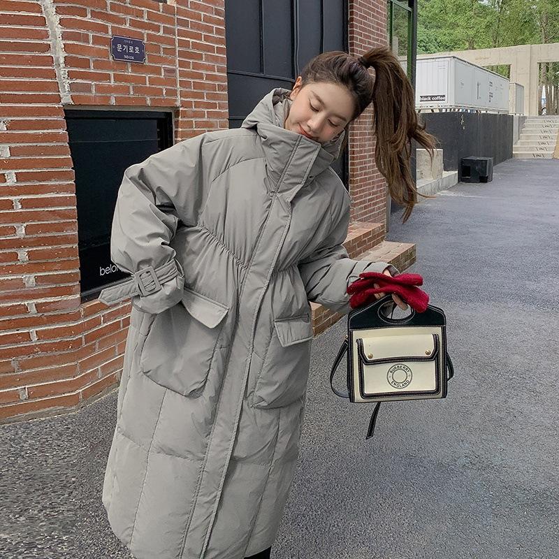 Parka Women Winter Coat (women's Long Style) New Fashion Thickened Hooded Cotton Jacket In 2022 Over Knee