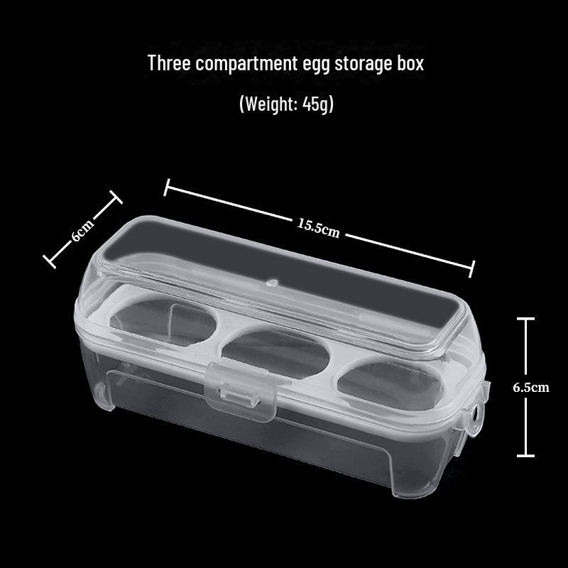 Ударопрочный переносной ящик для хранения яиц с поддоном, прозрачный пластик, 3, 4 или 8 сеток - Beauty Egg Packaging
