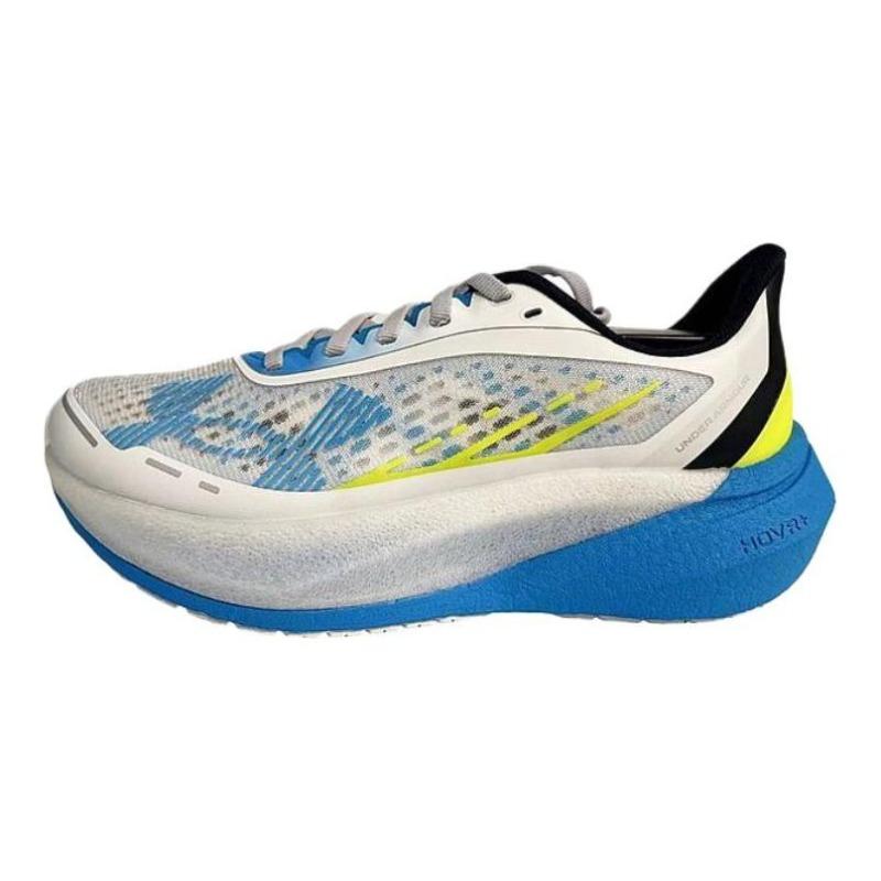 Under Armour Velociti Distance Comfort Soft Casual Running Shoes Women White Blue 6006031-104