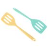 1Pc Small Integrated Silicone Frying Shovel Cooking Steak Frying Shovel Kitchen Frying Egg Fried Fish Shovel Cooking Tool