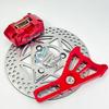 RPM CNC HJ-12 220x70мм Суппорт Тормозной Дисковый CNC Обработанный Адаптер Кронштейн и Тормозной Насос для Мото Скутера Yamaha Aerox BWS RSZ
