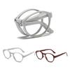 Unisex Eyewear Portable with Glasses Case Folding Presbyopic Glasses Reading Glasses
