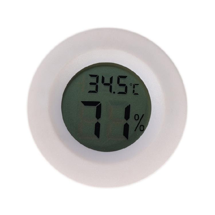 -50~ +70°C Round LCD Thermometers Hygrometer Meter Detector For Precise Temperature And Humidity Readings In Any Room