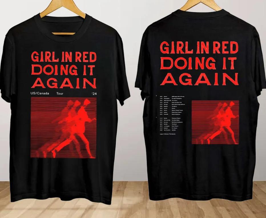 Girl In Red Doing It Again 2024 TourT-Shirt shirt