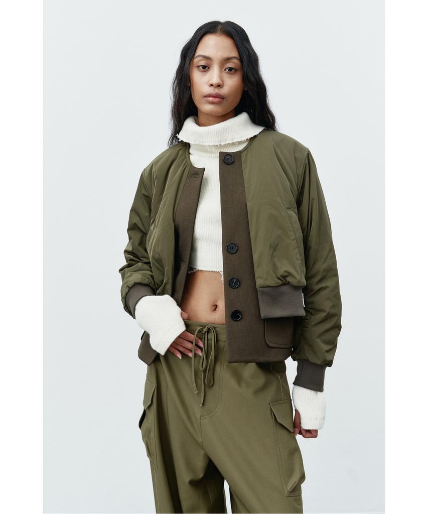 RECODE Raw Edge Wide Trousers Rqpaw25529Khx