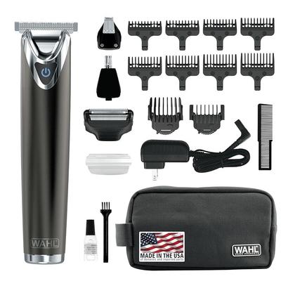 Триммер для бороды Wahl для мужчин из нержавеющей стали Li-Ion 2.0+ Slate, 1 шт.