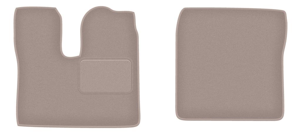 Бежевые велюровые коврики для: Грузовик MAN TGX (2017-)