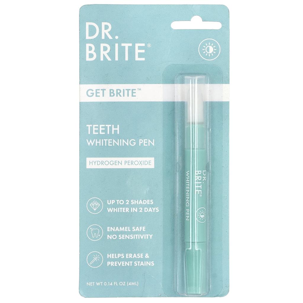 Dr. Brite Get Brite™, Отбеливающий карандаш для зубов, 4 мл (0,14 жидких унций)