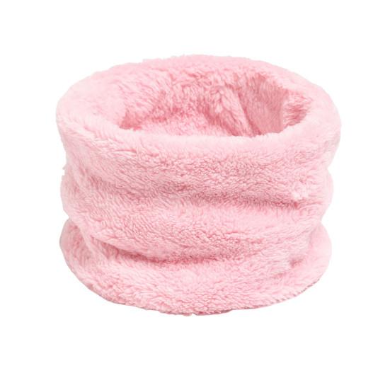 Женский термошарф, однотонный, теплый шарф для холодной погоды, с высоким воротником, из кораллового флиса, зимний, удобный, для шеи