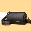 Genuine Leather Bag for Women  Luxury Messenger Bag  Ladies Tote Black  Feminine Shoulder Crossbody Bag