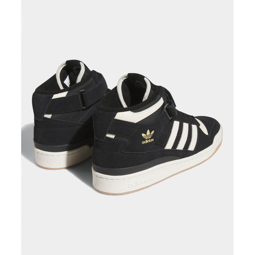 Adidas Forum Mid Черный Белый FZ6252 FORUM MID CBLACK CWHITE GUM3