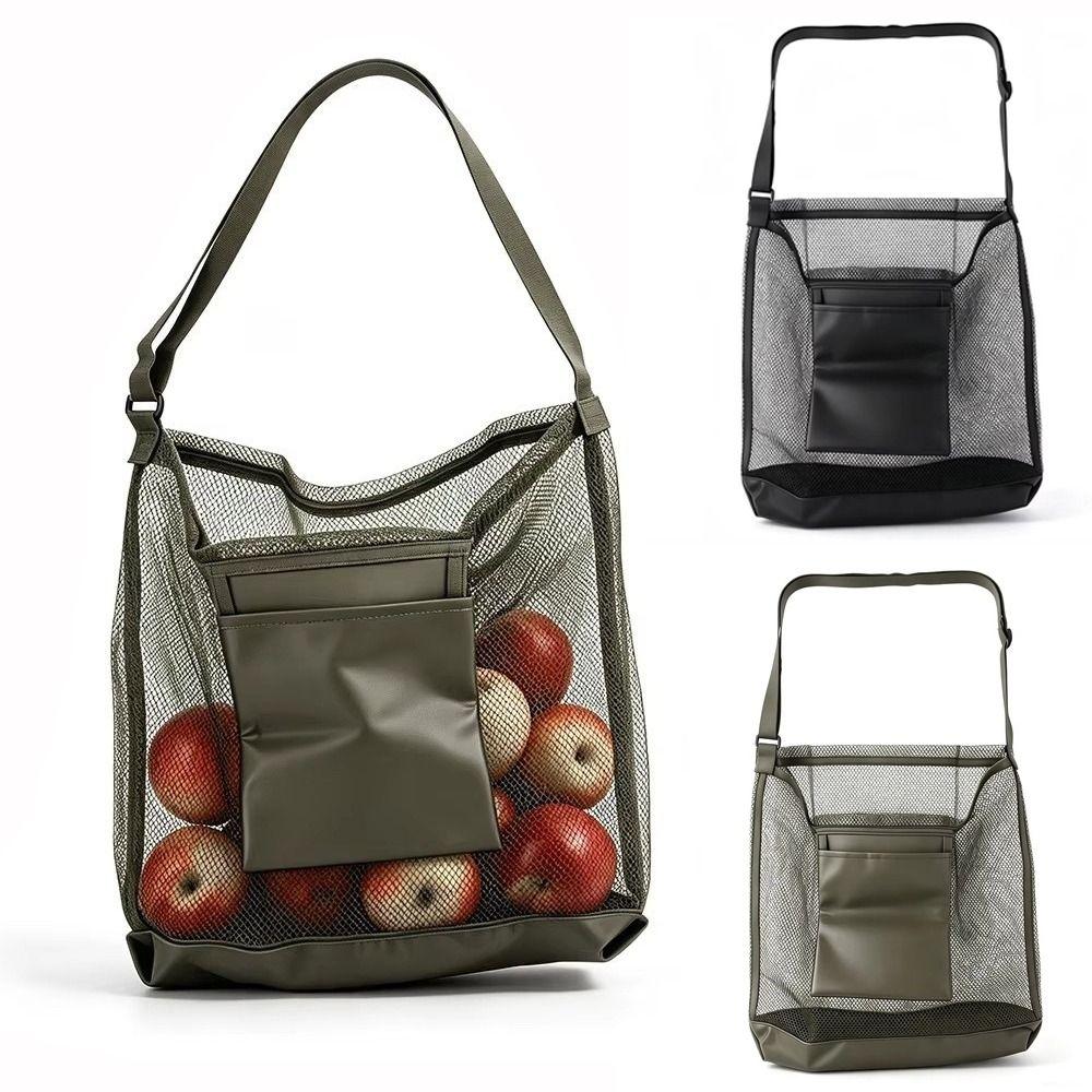 Multi-function Outdoor Picking Bag For Fruit Harvest Mushroom Hunting Market Shopping