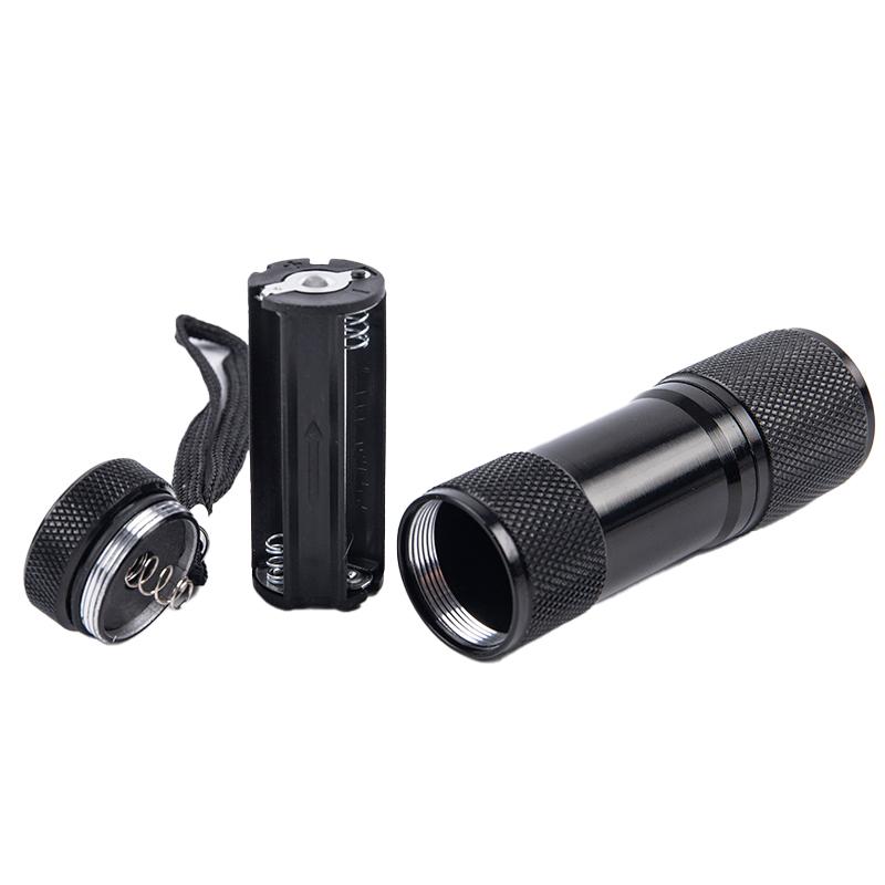 Red Led Flashlight Infrared Vein Imaging 625Nm Red Light 9 Led Torch Vein Finder