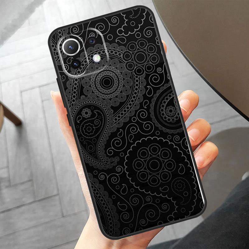 Чехол с бесшовным узором "бандана" для Xiaomi 15 Pro 13 14 Ultra 11T 12T 13T 14T Pro POCO F7 X7 Pro X3 X5 X6 F5 F6