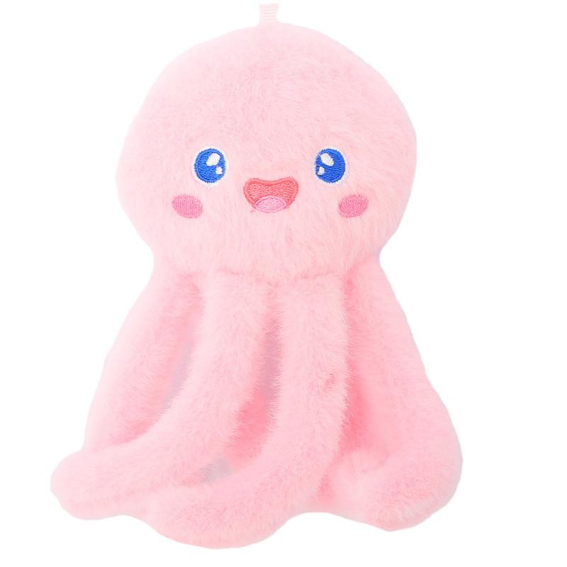 Восхитительный ассортимент плюшевых брелоков в виде морских животных, доступных в нескольких забавных цветах