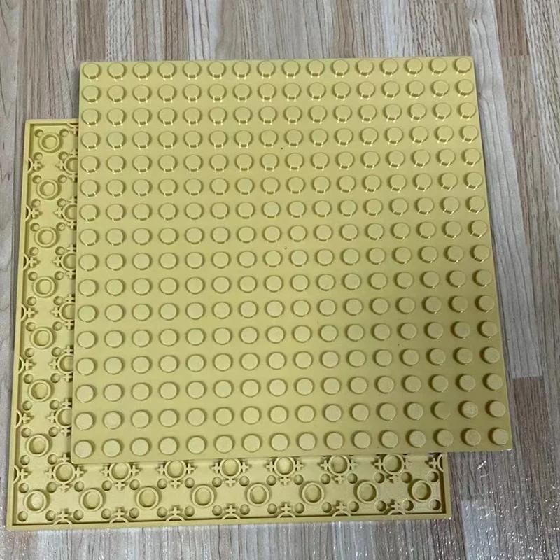 1 шт. Двусторонняя базовая пластина 16x16 точек Строительные блоки 91405 Детали для сборки Moc Блоки Базовая пластина Идея Дом Строительная доска