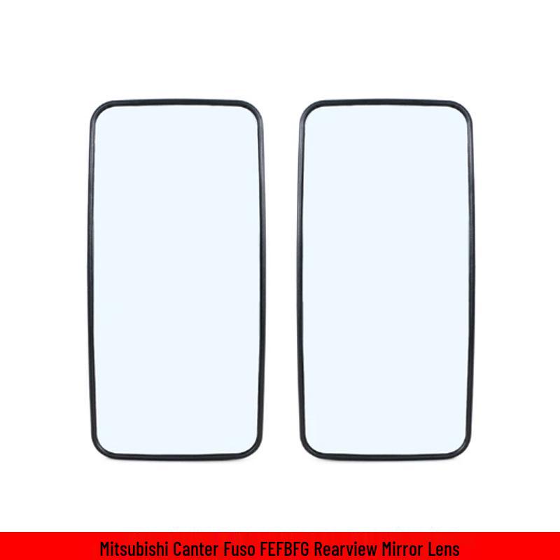 Compatible Heated Rearview Mirror Lens Replacement for 2012-2021 Mitsubishi Canter Fuso FE FB FG.
