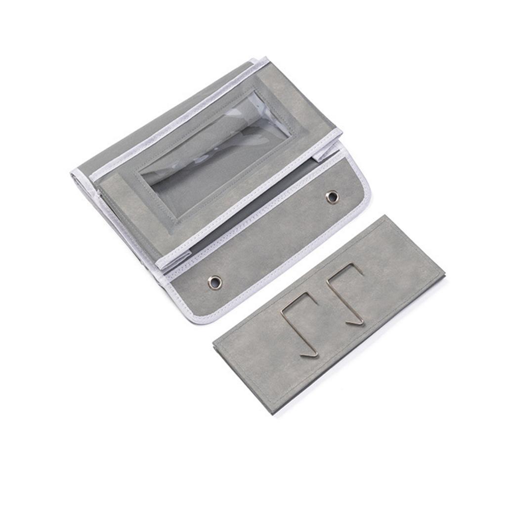 Подвесной органайзер для двери, 2 расширенных металлических крючка для хранения косметики, канцелярских товаров, мелочей и т. д.