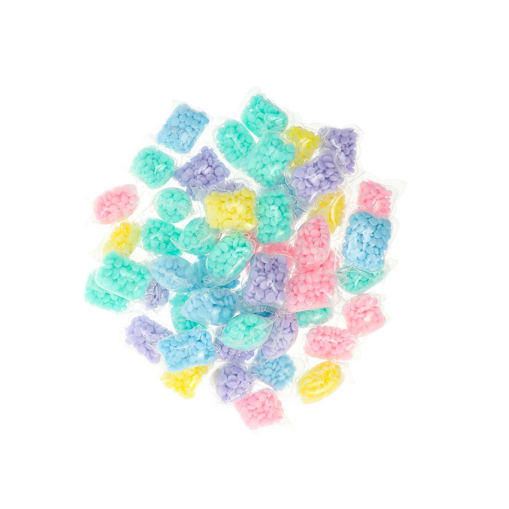 30pcs Laundry Scent Booster Beads Long Lasting Fragrance Freshener for Clothes Color Protection Quick Dissolve Washing Machine Use All Fabrics