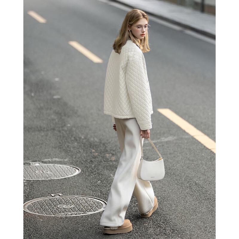 TonLion Women's Winter Round Neck Padded Jacket