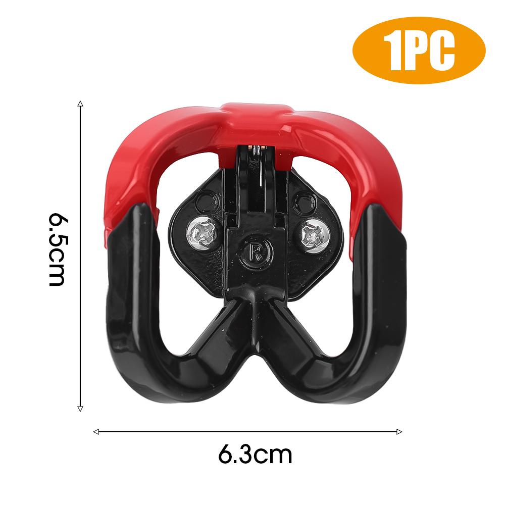 Крюк для хранения электромобиля из алюминиевого сплава, высокопрочный перфорированный крючок для сумок для шлемов, аксессуары для модификации электромобиля