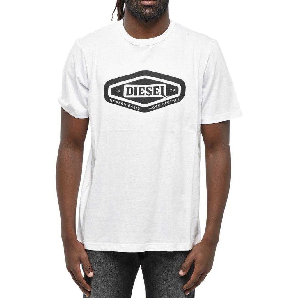 Diesel Mens Basic Logo T-Shirt