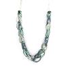 Les Trésors De Lily [L7966] - Designer Long Necklace 'Kilimanjaro' Turquoise Green