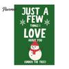 Creative Gift Card Organizer Christmas Book, 10-Page Holiday Holder with Write-On Decorative Storage Notes, Festive Paper Booklet for Xmas Exchange,